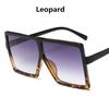 Higodoy Plastic Oversized Women Sunglasses Square Brand Designer Big Frame Sunglasses for Female UV400