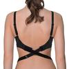 Women Low Back Bra Strap Extend Hook Strap Adjustable Bra Invisible Belt Bra Cross Buckle Underwear Accessories