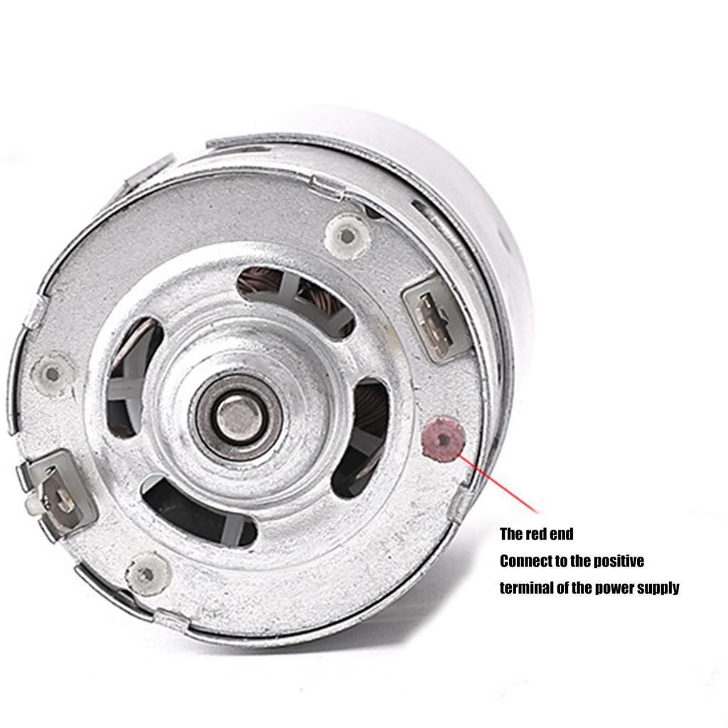 755 Micro Direct Current Motor High Efficiency Copper Core For Lawn Mowers Brush Cutters Quiet Operation