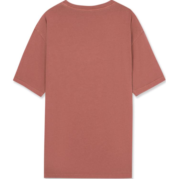 Levis Round Neck Logo Embroidered Short Sleeve T-Shirt Men T-Shirts Pink A9231-0003