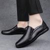 Hot Sale Men's Loafers Genuine Leather Men Casual Shoes Soft Classic Men Shoes Wedding All-match Male Comfortable Business Shoe