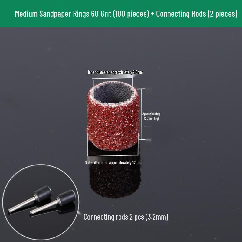 Electric Grinder Sanding Ring & Polishing Tool for Metal, Wood, and Rust Removal