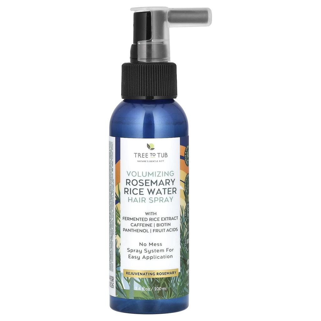 Volume Boost Rosemary Rice Water Hair Spray, 100Ml(3.4Fl Oz)
