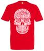 Mexican Skull I T-Shirt Mexico Mexican Latin Latino Dios