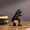 Egyptian Anubis & Bast Wine Rack Ornament - Elegant Home Decor