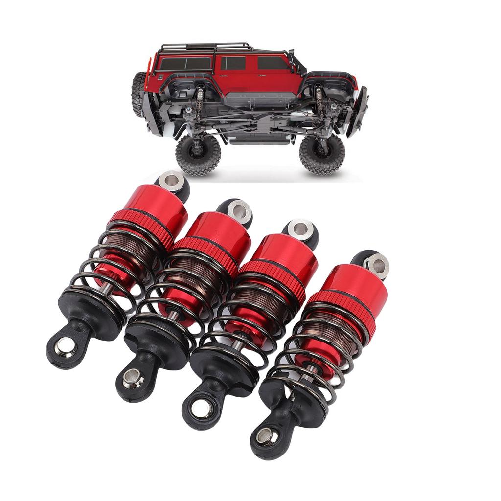 4 Pcs RC Car   52mm Oil Pressure Damping Aluminum Alloy RC   Damper for 1Celsius10 Model Cars