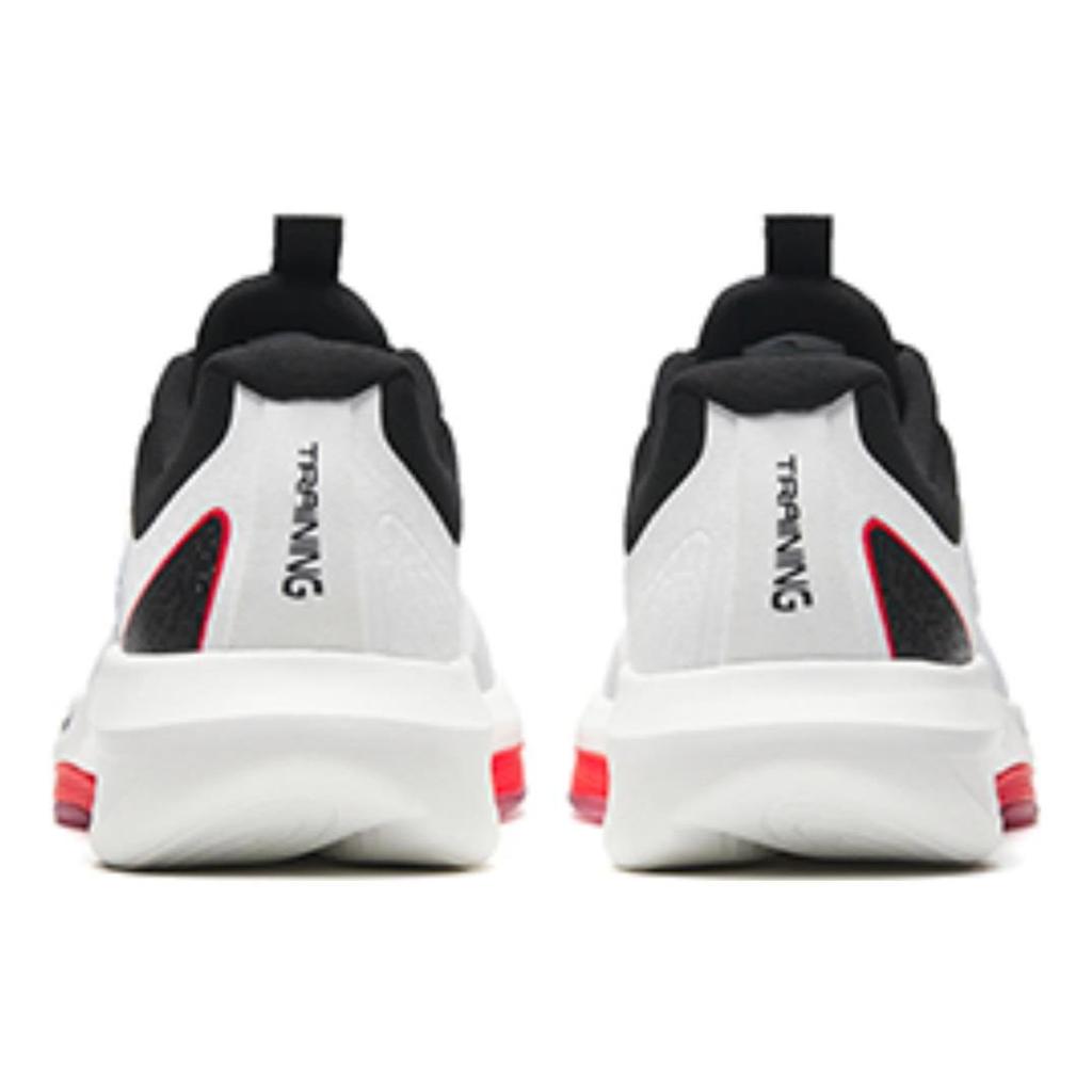 Anta Training Series Flexible Arc Non-Slip Durable Low-Top Training Shoes Men Sneakers White Black Red 112337790-2