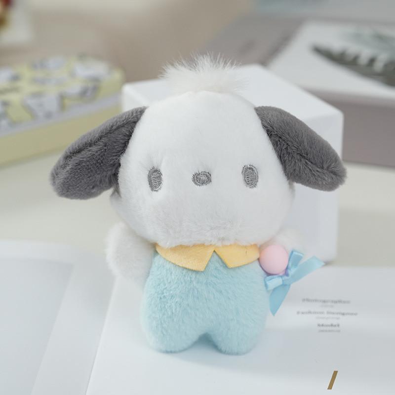 Adorable Lollipop Series Plush Keychain Cinnamoroll Kuromi Melody Plush Toy