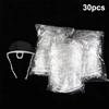 Easy Wear Transparent Anti Fog Mouth Shield 10/30/50PCS Reusable Clear Face Cover for Catering Bar Staff