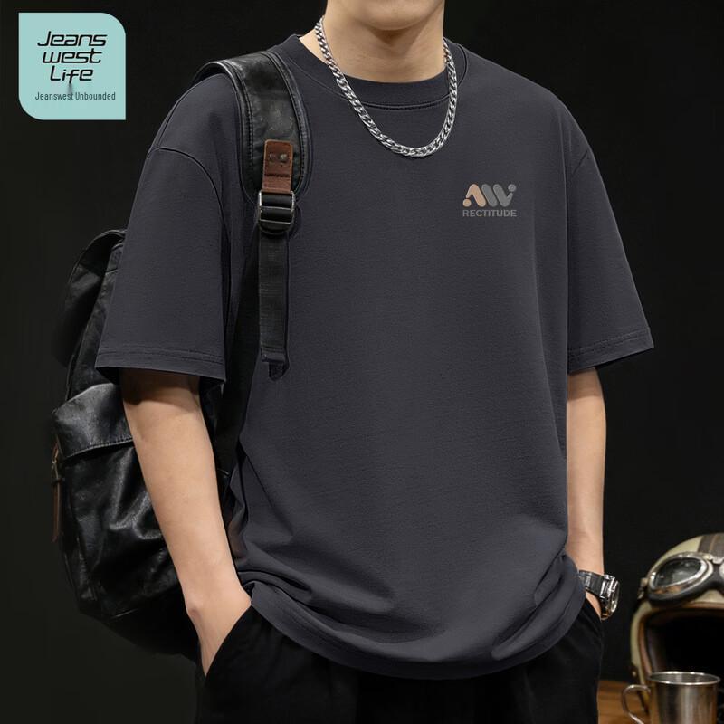 JEANSWEST LIFE Men s Relaxed Fit Cotton Short Sleeve T-Shirt XL