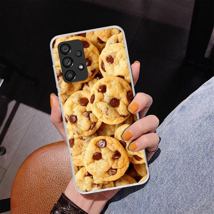 Food Fries Beer Cheese Sushi Cookie Phone Case For Samsung Galaxy A17 A16 A15 A14 A13 A57 A56 A55 A54 A53 A37 A36 A35 A34 A33 A2