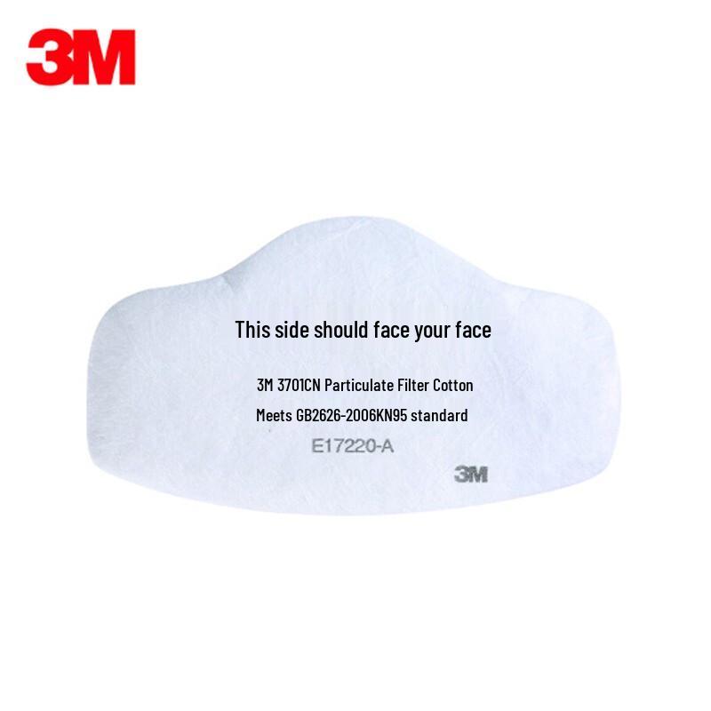 3M 3701CN Particulate Filter Cotton Universal