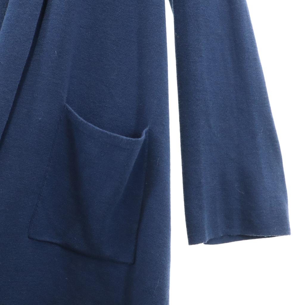 ANAYI Langarmkleid Strickjacke 38 Marineblau Damen Gebraucht