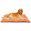 Luxe Gemakkelijk Schoon Roll-up Hondenmat Oranje Waterdichte Rechthoekige Huisdier Mat voor Kleine Grote Hond Buiten