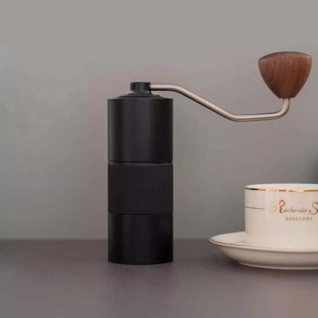 Manual Hand-Crank Coffee Bean Grinder: Compact Household Coffee Grinder