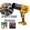 Wireless Rechargeable Snow Blower Vacuum & Blow Portable Vacuum Dust Blower  Outdoor Garden