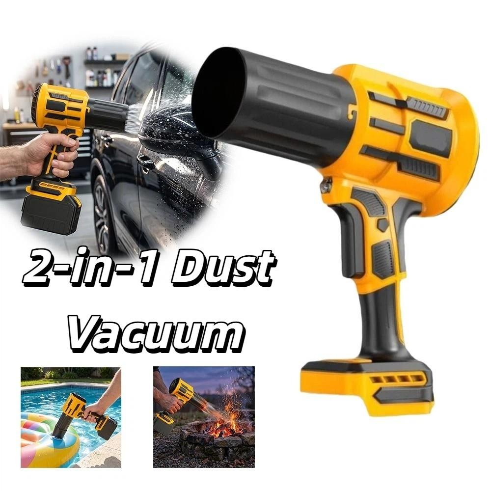 Wireless Rechargeable Snow Blower Vacuum & Blow Portable Vacuum Dust Blower Outdoor Garden