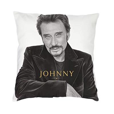 Johnny Hallyday Pillow Case Xcm Home Decoration France Rock Singer Luxury Cushion Cover Soft Pillowcase