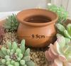 Terracotta & White Ceramic Self‑Watering Spike Automatic Plant Waterer for Potted Plants