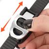 Auto Roof Rack Cargo Tie Down Strap 25cm Heavy Duty Rubber Grip Buckle Reusable Elastic Lashing Connectable Band for ATV UTVs