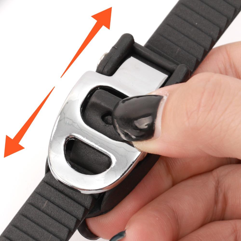 Auto Roof Rack Cargo Tie Down Strap 25cm Heavy Duty Rubber Grip Buckle Reusable Elastic Lashing Connectable Band for ATV UTVs