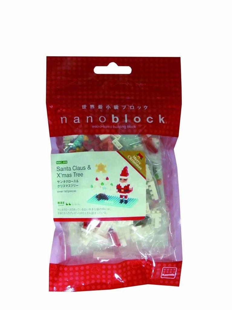 Nanoblock Weihnachtsmann & Weihnachtsbaum 2013 NBC-099