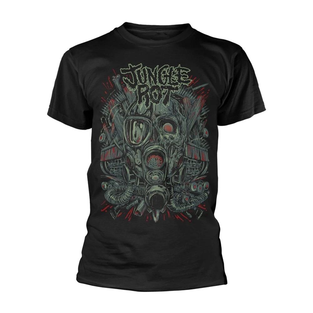 JUNGLE RED - NERVE GAS CATASTROPHE BLACK T-Shirt Small 4XL