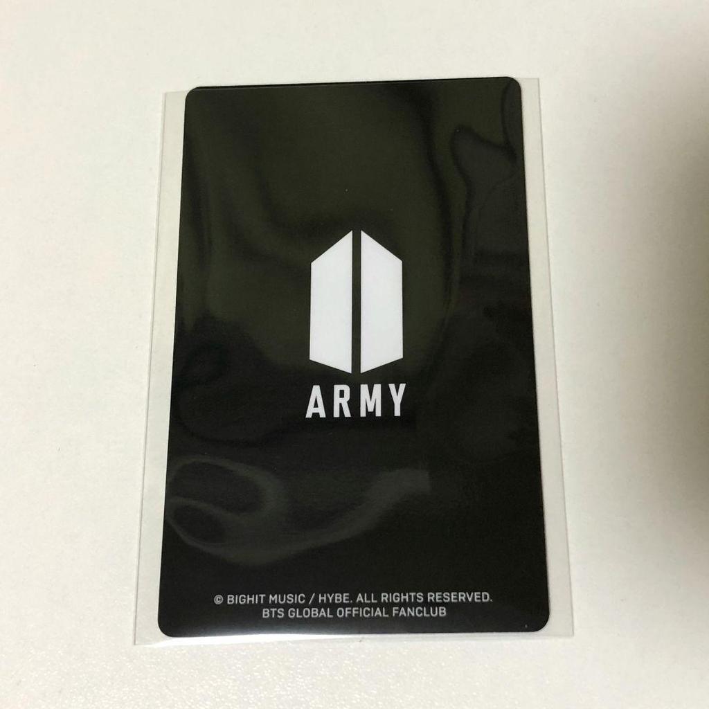 [USED] BTS JIN Seokjin Happy Purchase Bonus JPFC Winning Trading Card