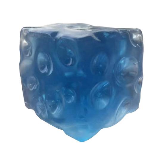 Office Relaxation Gadget Shapeable Cheese Cube Squeeze Toy Anxiety Relief Block Sensory Stress Toy Fake Pinch Home Tool Shape
