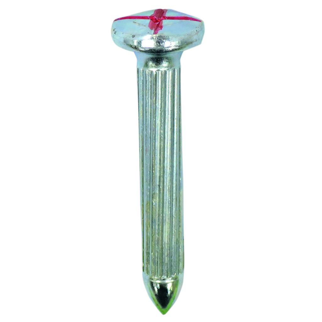 Daido Hunt Measure Nail 2 7x 50 Mm 15 Mm 100 Pieces Concrete Point Marking Base (Survey Nail) No. (Diameter) (Underneck Length) (Head Diameter)