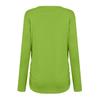 Women's Shirts Christmas Grinchmas Print Long Sleeve Round Neck Basic Tee Top T-shirt