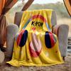 Kpop Flannel Blanket Soft Warm All-Season Throw, Design for Camping, Car Travel, Hiking Sofa, Bed, Office Perfect Gift for Parties