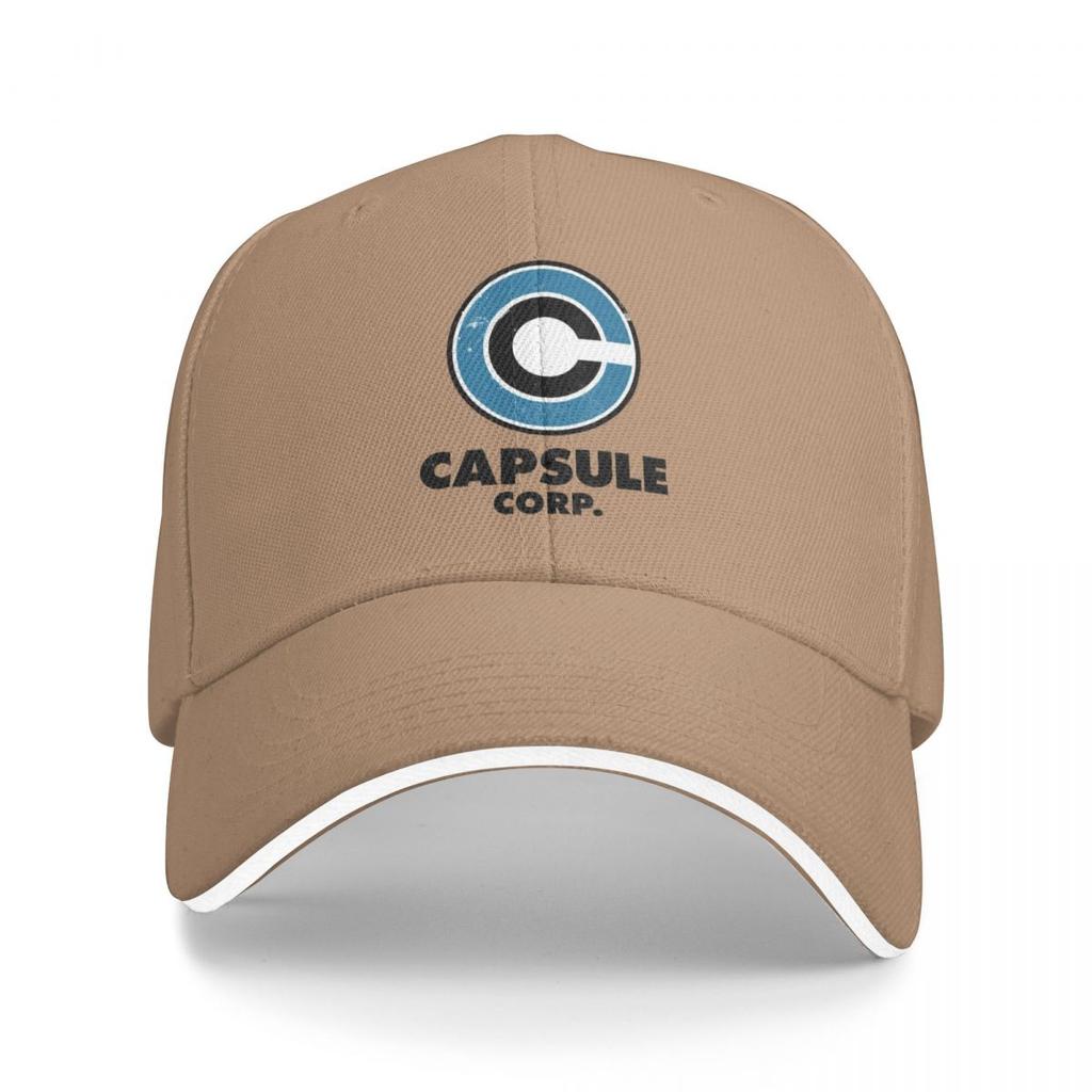 Capsule Corp Logo Baseballkappen Snapback Baseballmützen Atmungsaktiv Lässig Kappe Outdoor für Männer und Frauen
