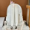 Schoolbag new junior high school schoolbag for girls, primary and secondary school students, large capacity, light, small and fresh backpack