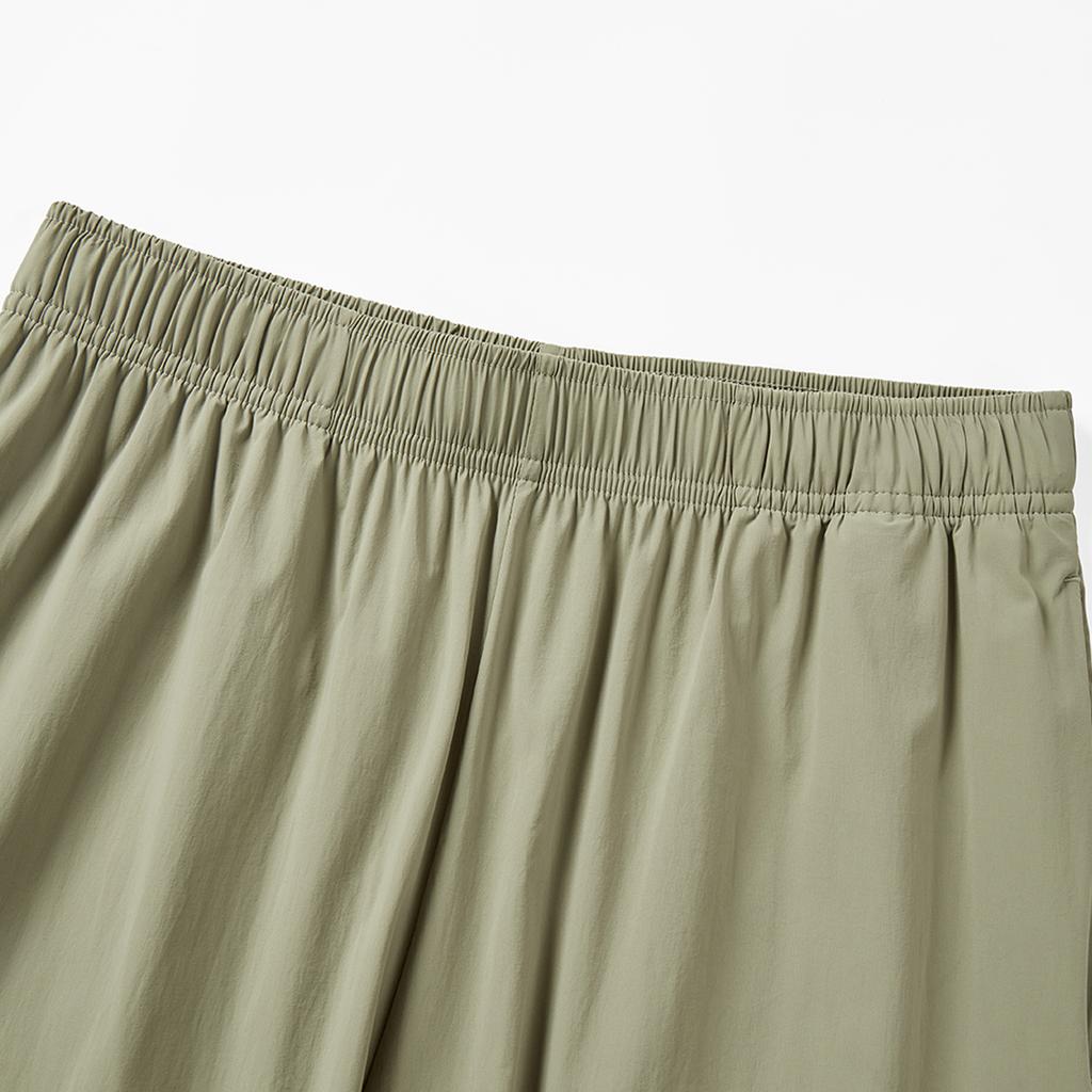 Adidas Lace-Up Comfortable Fashion Straight Leg Casual Pants Women Bottoms Brown JN3816