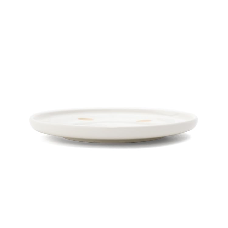 Marimekko Unikko Small Plate, 13.5cm, White and Gold, 72868 072868 120 [Parallel Import]