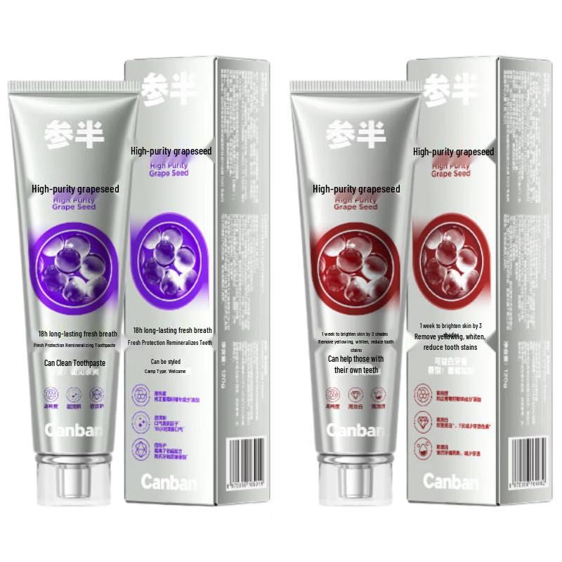 Canban Grape Seed Fresh Breath Toothpaste