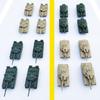 1:144 Scale 4D Finished T-80 & Merkava MK4 Tank Set