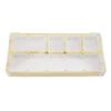 Grid Box Watch Parts Storage Box Watch Tools Storage Container Display Collection