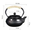 1200ML Retro Japanese Handmade Teapot with Filter Health Stove Boiling Teapot Cast Iron Kettle Tea Set Gifts