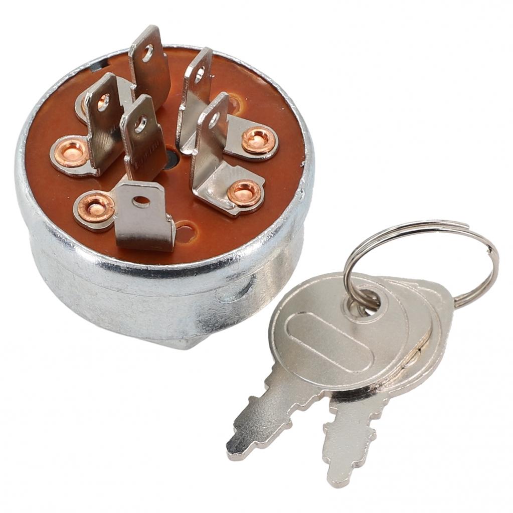 Ignition Starter Switch with Keys for Toro Groundsmaster 172, 322, 325 Tractor