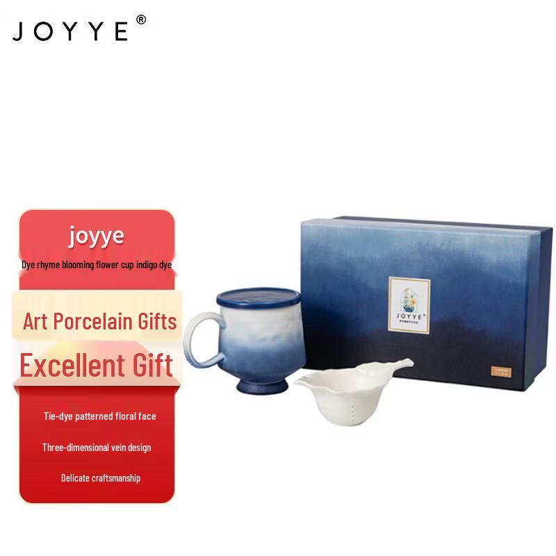 JOYYE Indigo Dyed Ceramic Mug