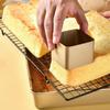 10pcs Carbon Steel Bread Mold Non-stick Baking Tray Multifunctional Alphabet Number Baking Pan  Oven