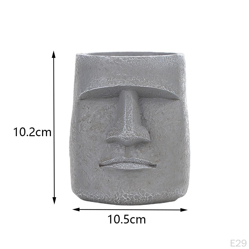 1 Antike Osterstatue, Massives Megalithisches, Monolithische Dekoration AHU, Römisch für Zimmer ,,