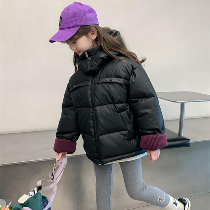 Girls Coat Overcoat Jacket Windbreak Outerwear Charming Winter Autumn Warm Cotton School Sport Teenagers Children's Clothin