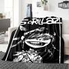 1pc Blanket - Gorillaz Band Print Design,Lightweight Blanket for Sofa,Bed- Soft &Warm,Gift for All Seasons