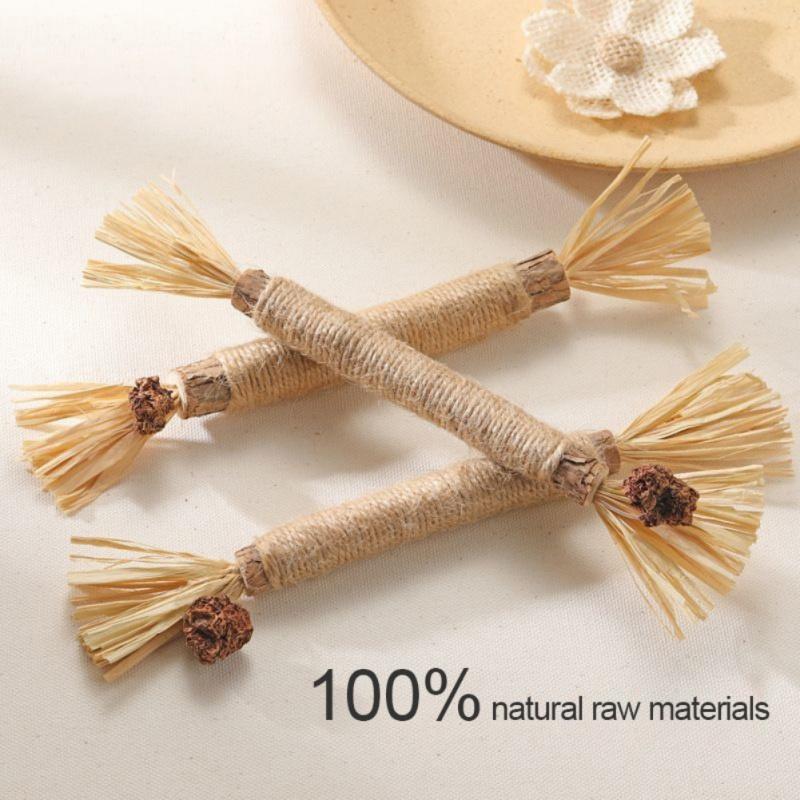 3 шт. игрушка для кошек Silvervine жевательная палочка для котят игрушка-лакомство с кошачьей мятой натуральный материал с кошачьей мятой для чистки зубов игрушка-палочка для кошачьего скрежета