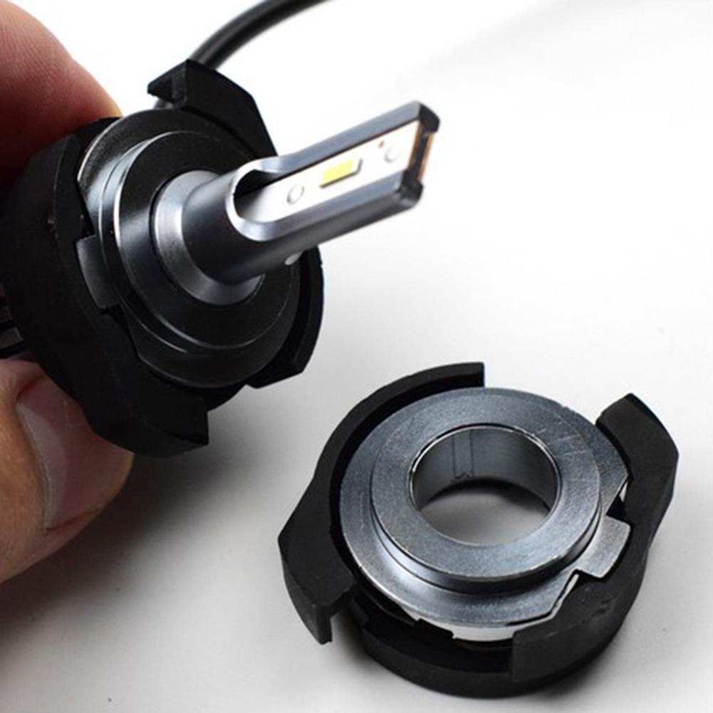 H7 Xenon Bulb Headlight Stable Characteristics 2pcs ABS