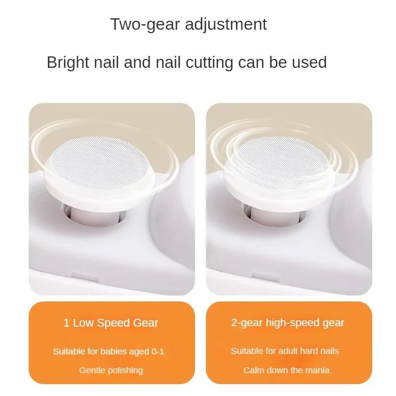 1Pcs Automatic Nail Care Kit Manicure Nail Trimmer Grinder For Adult Baby Finger Toe Scissors Pedicure Nails Cutter