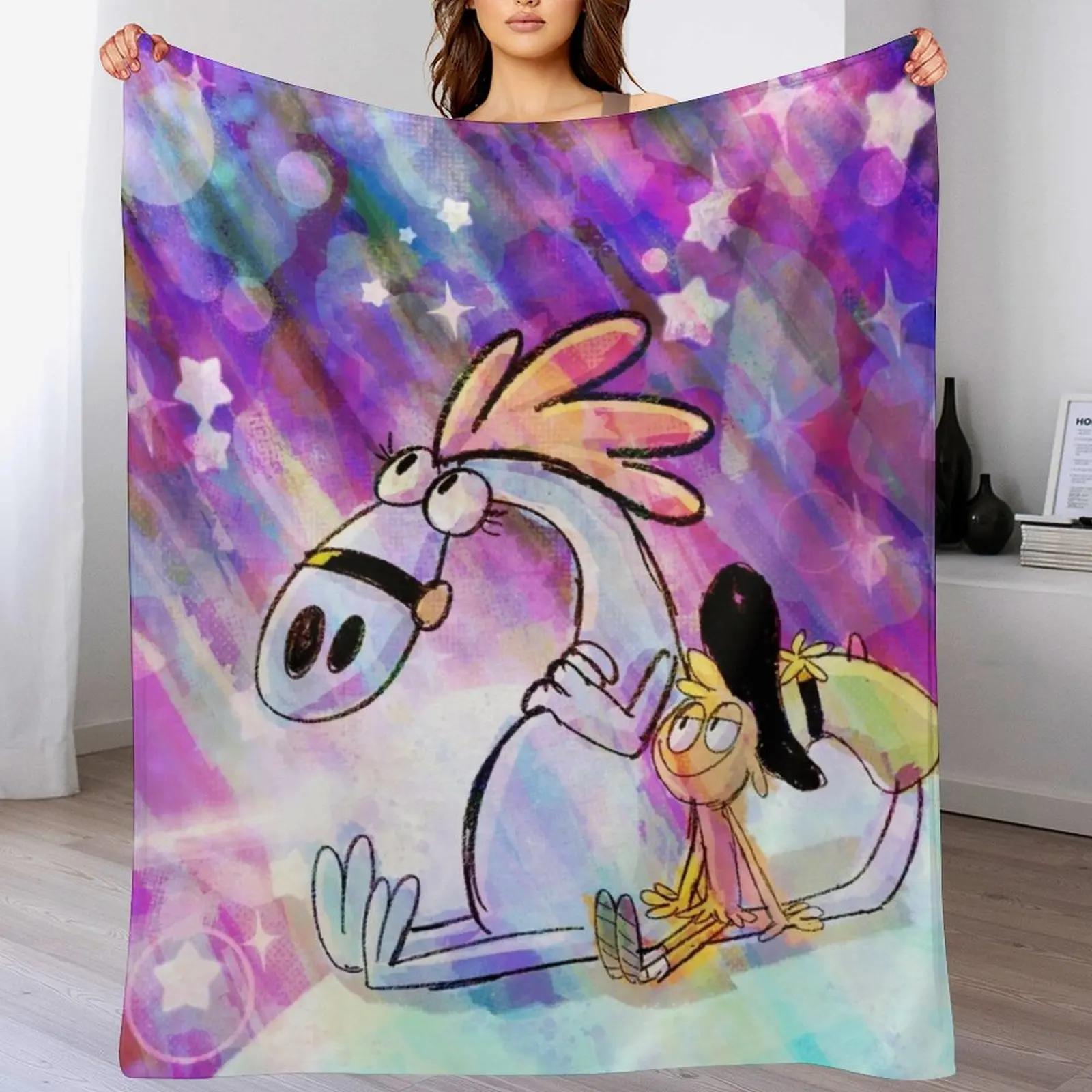 Wander Stargazing Throw Blanket Flannel Fleece Soft Warm Throw Blanket Size: 75*100cm, Weight: 230 GSM